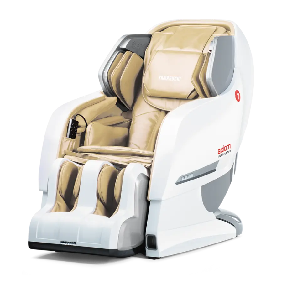 Массажное кресло Yamaguchi Axiom YA-6000 White-Beige